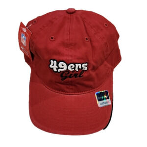 Reebok Red Vintage 49ers Girl One Size Fits All Hat